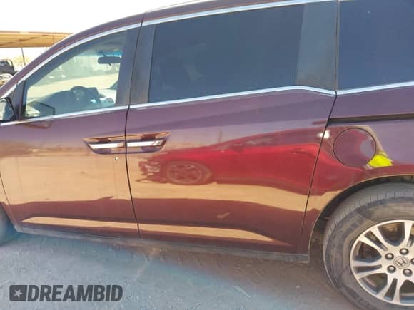 2011 Honda Odyssey EX с VIN 5FNRL5H47BB024299, выставлен на аукционе IAAI как лот 42895057 с пробегом 272 036 миль миль и . История ставок и продаж доступна на DreamBid. Изображение 14.