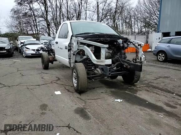2007 Dodge 2500 SLT with VIN 3D7KS26A57G808824, listed as a Copart auction lot 45665605 with Not provided miles and Salvage title. Bid and sale history available at DreamBid. Image 11.