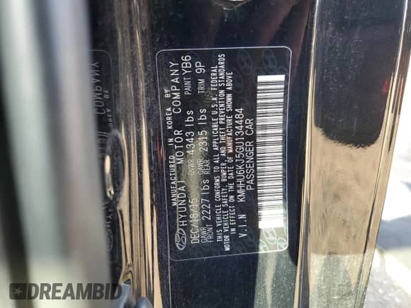 2016 Hyundai Genesis Coupe R-Spec z VIN KMHHU6KJ5GU134484, wystawiony jako Copart lot #73576234 z przebiegiem 81 009 mil mil oraz Szkoda całkowita • Salvage title. Historia ofert i sprzedaży dostępna na DreamBid. Obrazek 14.