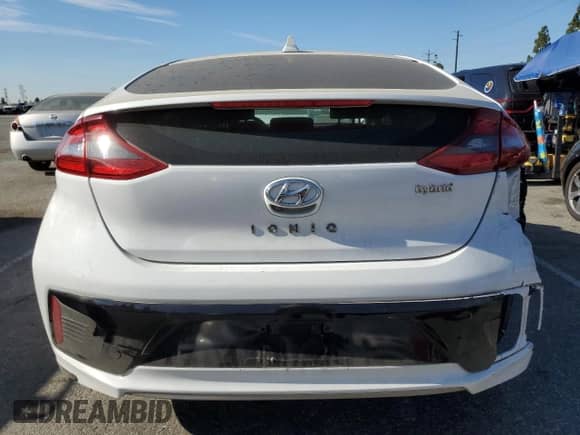 2017 Hyundai Ioniq SEL с VIN KMHC75LC3HU019055, выставлен на аукционе Copart как лот 62741005 с пробегом 123 600 миль миль и Списание • Salvage title. История ставок и продаж доступна на DreamBid. Изображение 6.