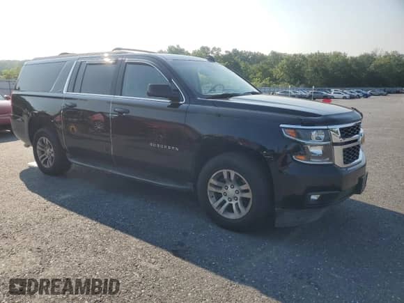 2019 Chevrolet Suburban LT with VIN 1GNSKHKCXKR157646, listed as a Copart auction lot 66486525 with 136,121 mi miles and Salvage title. Bid and sale history available at DreamBid. Image 4.