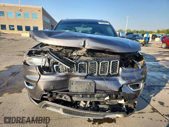 2017 Jeep Grand Cherokee Limited with VIN 1C4RJFBT7HC756384, listed as a Copart auction lot 71370275 with 58,687 mi miles and Salvage title. Bid and sale history available at DreamBid. Image 5.