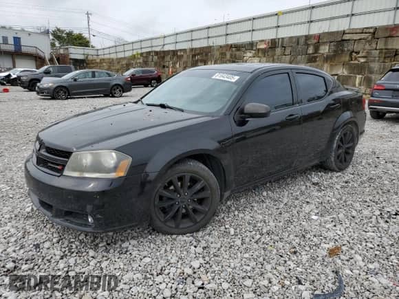2014 Dodge Avenger SXT z VIN 1C3CDZCB1EN116616, wystawiony jako Copart lot #81643405 z przebiegiem 153 094 mil mil oraz Szkoda całkowita • Salvage title. Historia ofert i sprzedaży dostępna na DreamBid. Obrazek 1.