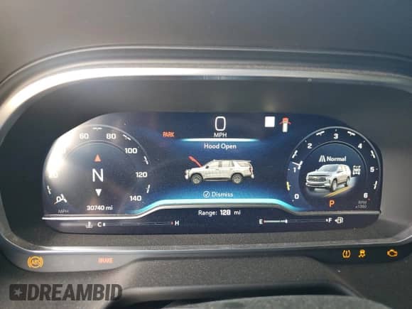 2022 Chevrolet Tahoe LT with VIN 1GNSKNKD8NR270247, listed as a Copart auction lot 61617685 with 30,740 mi miles and Salvage title. Bid and sale history available at DreamBid. Image 9.