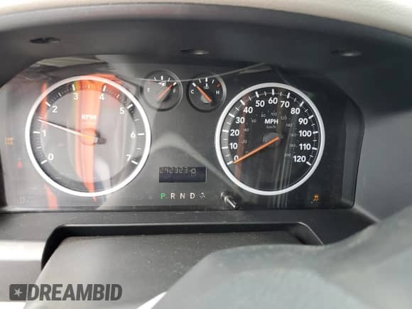 2010 Dodge 1500 ST with VIN 1D7RB1CP7AS156418, listed as a Copart auction lot 57701015 with 242,323 mi miles and Salvage title. Bid and sale history available at DreamBid. Image 9.