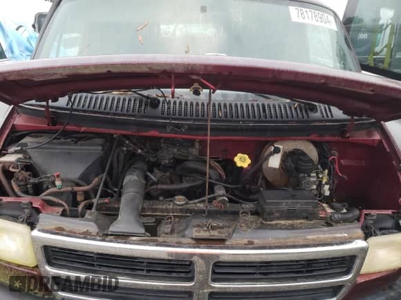 1996 Dodge Passenger with VIN 2B5WB35Z5TK155958, listed as a Copart auction lot 78178904 with 123,002 mi miles and Salvage title. Bid and sale history available at DreamBid. Image 12.