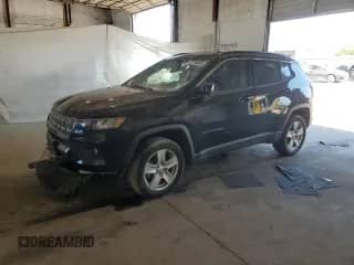 2022 Jeep Compass Latitude с VIN 3C4NJDBB3NT207615, выставлен на аукционе Copart как лот 70736805 с пробегом Не указан миль и Списание • Salvage title. История ставок и продаж доступна на DreamBid. Изображение 1.