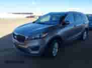 2018 Kia Sorento L with VIN 5XYPG4A35JG413425, listed as a IAAI auction lot 43383687 with 153,635 mi miles and . Bid and sale history available at DreamBid. Image 6.