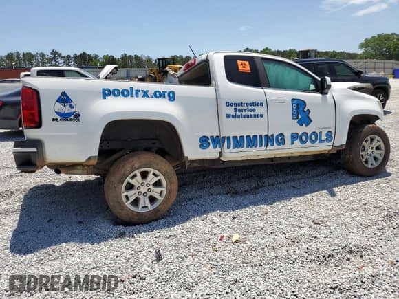 2018 Chevrolet Colorado 2WD LT с VIN 1GCHSCEA9J1165735, выставлен на аукционе Copart как лот 56942795 с пробегом Не указан миль и Списание • Salvage title. История ставок и продаж доступна на DreamBid. Изображение 3.