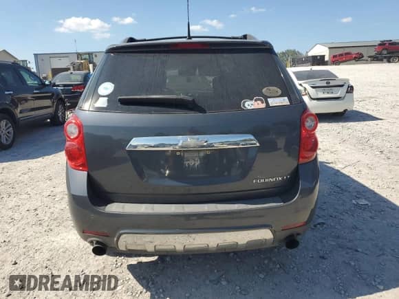 2010 Chevrolet Equinox 2LT with VIN 2CNFLPEYXA6370501, listed as a Copart auction lot 80347025 with 210,329 mi miles and Salvage title. Bid and sale history available at DreamBid. Image 6.