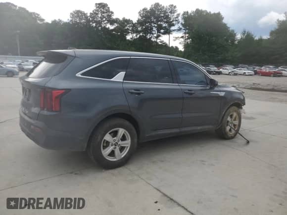 2021 Kia Sorento LX with VIN 5XYRG4LC3MG048799, listed as a Copart auction lot 59177745 with 100,711 mi miles and Salvage title. Bid and sale history available at DreamBid. Image 3.