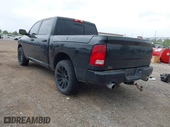 2011 Ram 1500 Outdoorsman with VIN 1D7RV1CT7BS618448, listed as a IAAI auction lot 42371354 with 33,393 mi miles and . Bid and sale history available at DreamBid. Image 3.