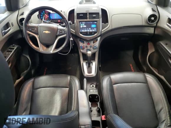2014 Chevrolet Sonic LTZ with VIN 1G1JE5SB9E4200899, listed as a Copart auction lot 56039625 with 98,102 mi miles and Non repairable. Bid and sale history available at DreamBid. Image 8.