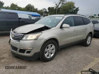 2014 Chevrolet Traverse LT с VIN 1GNKRGKD0EJ307829, выставлен на аукционе Copart как лот 71437375 с пробегом Не указан миль и Списание • Salvage title. История ставок и продаж доступна на DreamBid. Изображение 1.
