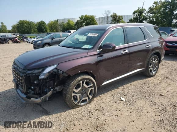 2024 Hyundai Palisade SEL с VIN KM8R4DGE6RU775411, выставлен на аукционе Copart как лот 70783664 с пробегом 2 524 миль миль и Списание • Salvage title. История ставок и продаж доступна на DreamBid. Изображение 1.