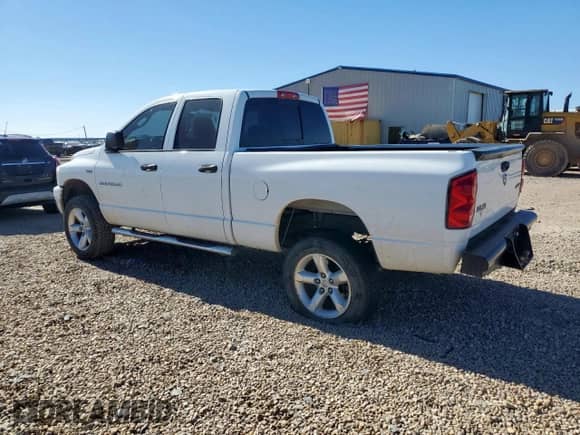 2007 Dodge 1500 SLT z VIN 1D7HU18237S193929, wystawiony jako Copart lot #91110765 z przebiegiem 205 154 mil mil oraz Czysty tytuł • Clean title. Historia ofert i sprzedaży dostępna na DreamBid. Obrazek 2.
