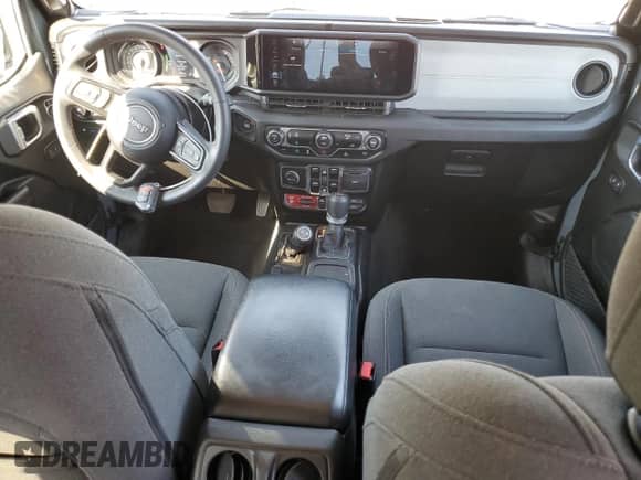 2024 Jeep Wrangler Willys with VIN 1C4RJXN69RW217616, listed as a Copart auction lot 68506995 with 23,923 mi miles and Salvage title. Bid and sale history available at DreamBid. Image 8.