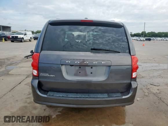 2018 Dodge Grand Caravan SE with VIN 2C4RDGBG9JR190984, listed as a Copart auction lot 60077095 with 52,898 mi miles and Clean title. Bid and sale history available at DreamBid. Image 6.