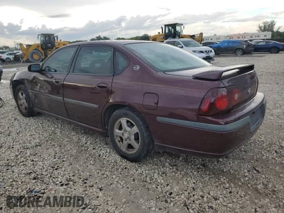 2003 Chevrolet Impala LS с VIN 2G1WH52K539134245, выставлен на аукционе Copart как лот 84367565 с пробегом 142 082 миль миль и Списание • Salvage title. История ставок и продаж доступна на DreamBid. Изображение 2.