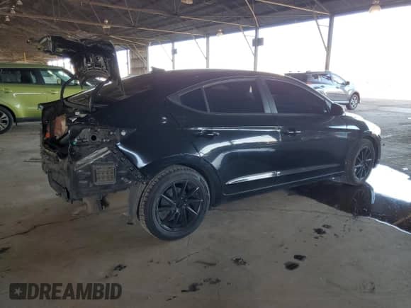 2017 Hyundai Elantra SE with VIN KMHD74LF3HU156084, listed as a Copart auction lot 84393295 with 162,031 mi miles and Salvage title. Bid and sale history available at DreamBid. Image 3.