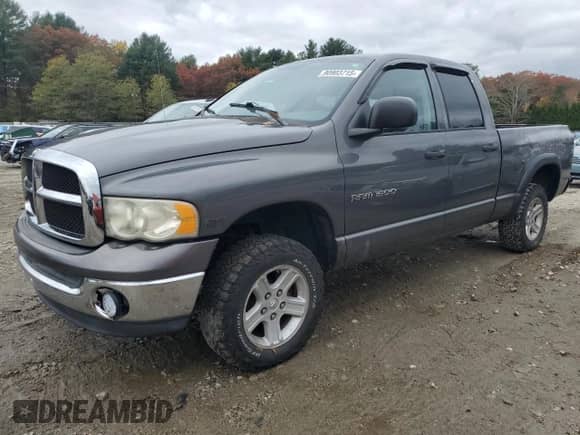 2004 Dodge 1500 SLT z VIN 1D7HU18D54S650866, wystawiony jako Copart lot #90903715 z przebiegiem 150 538 mil mil oraz Czysty tytuł • Clean title. Historia ofert i sprzedaży dostępna na DreamBid. Obrazek 1.