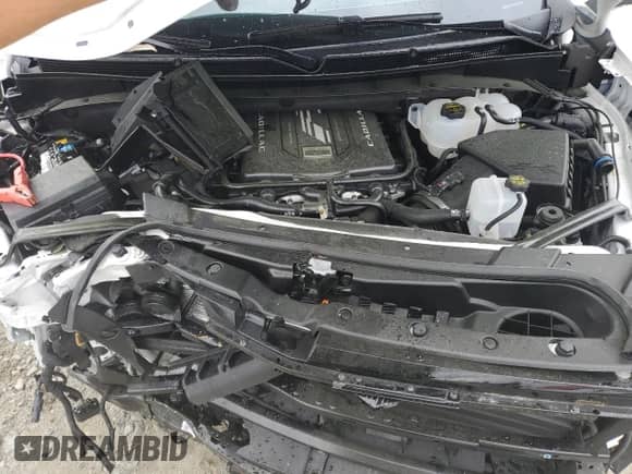 2025 Cadillac Escalade with VIN 1GYS9HR94SR166240, listed as a Copart auction lot 49326485 with 1,657 mi miles and Salvage title. Bid and sale history available at DreamBid. Image 12.