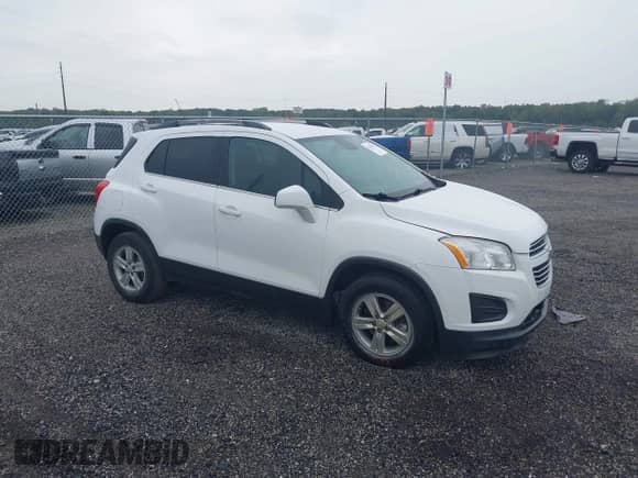 2015 Chevrolet Trax LT с VIN 3GNCJLSB4FL189815, выставлен на аукционе IAAI как лот 43236251 с пробегом 149 112 миль миль и . История ставок и продаж доступна на DreamBid. Изображение 1.