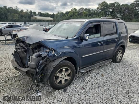 2009 Honda Pilot Touring with VIN 5FNYF38819B014968, listed as a Copart auction lot 83872935 with 236,867 mi miles and Salvage title. Bid and sale history available at DreamBid. Image 1.