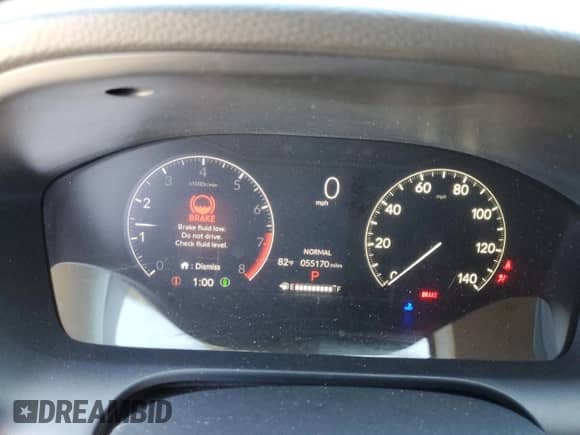 2023 Honda HR-V LX with VIN 3CZRZ1H37PM705560, listed as a Copart auction lot 64318085 with 55,170 mi miles and Salvage title. Bid and sale history available at DreamBid. Image 9.