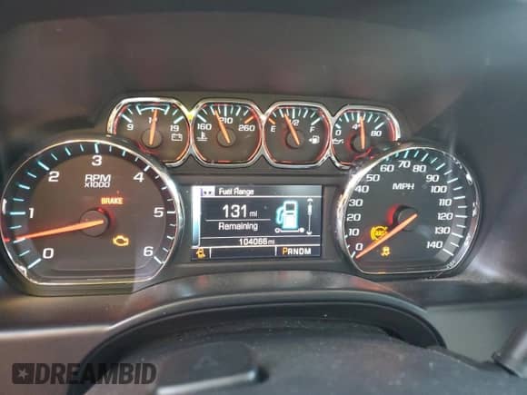 2014 Chevrolet Silverado 1500 LTZ with VIN 3GCUKSECXEG132695, listed as a Copart auction lot 71489665 with 104,066 mi miles and Clean title. Bid and sale history available at DreamBid. Image 9.