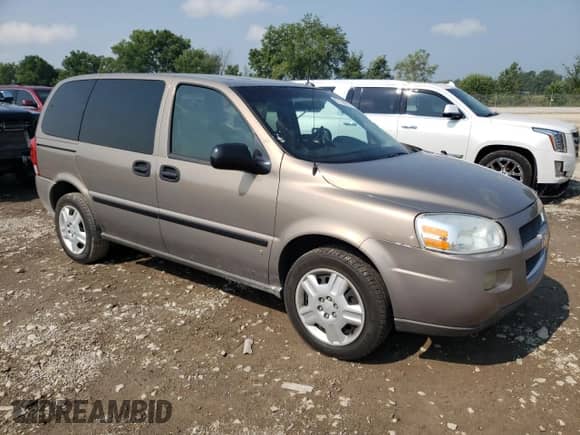 2006 Chevrolet Uplander LS z VIN 1GNDU23L46D149348, wystawiony jako Copart lot #67129095 z przebiegiem 176 209 mil mil oraz Szkoda całkowita • Salvage title. Historia ofert i sprzedaży dostępna na DreamBid. Obrazek 4.