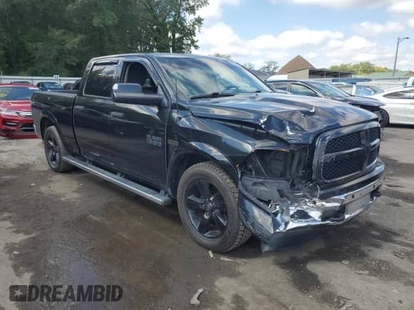 2015 Ram 1500 Big Horn with VIN 1C6RR7TM7FS663350, listed as a Copart auction lot 80537665 with 176,149 mi miles and Salvage title. Bid and sale history available at DreamBid. Image 4.