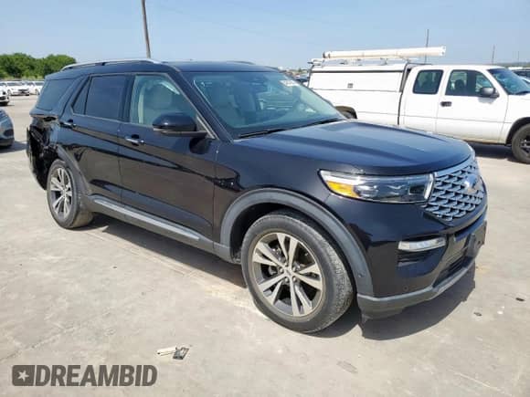 2020 Ford Explorer Platinum с VIN 1FM5K8HC0LGA60137, выставлен на аукционе Copart как лот 64837965 с пробегом 24 932 миль миль и Списание • Salvage title. История ставок и продаж доступна на DreamBid. Изображение 4.