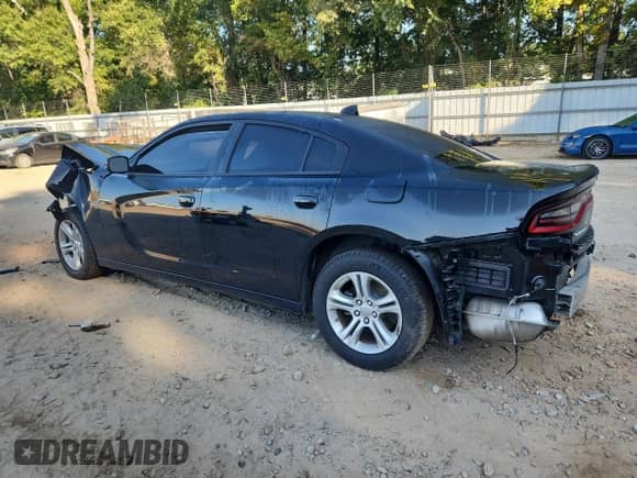 2023 Dodge Charger SXT with VIN 2C3CDXBG4PH636046, listed as a Copart auction lot 80173575 with Not provided miles and Salvage title. Bid and sale history available at DreamBid. Image 2.
