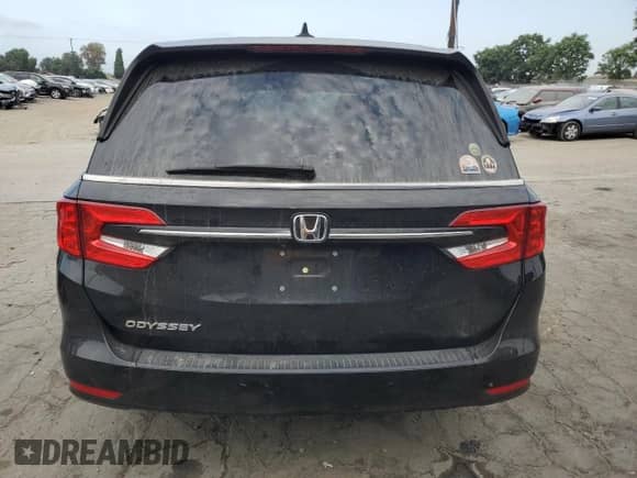 2021 Honda Odyssey EX с VIN 5FNRL6H51MB010299, выставлен на аукционе Copart как лот 70234765 с пробегом 58 197 миль миль и Списание • Salvage title. История ставок и продаж доступна на DreamBid. Изображение 6.