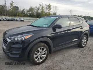 2021 Hyundai Tucson SE with VIN KM8J2CA4XMU311690, listed as a Copart auction lot 81592745 with 87,141 mi miles and Salvage title. Bid and sale history available at DreamBid. Image 1.