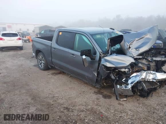 2022 Chevrolet Silverado 1500 LT with VIN 1GCUYDET0NZ203347, listed as a IAAI auction lot 41459688 with Not provided miles and . Bid and sale history available at DreamBid. Image 1.