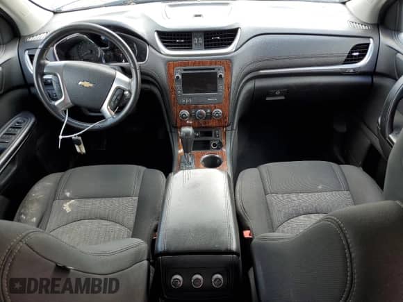 2013 Chevrolet Traverse LT z VIN 1GNKRGKD8DJ114746, wystawiony jako Copart lot #85871615 z przebiegiem 178 904 mil mil oraz Czysty tytuł • Clean title. Historia ofert i sprzedaży dostępna na DreamBid. Obrazek 8.