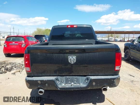 2015 Ram 1500 Express with VIN 1C6RR6FT7FS654662, listed as a IAAI auction lot 40817914 with 108,369 mi miles and . Bid and sale history available at DreamBid. Image 16.