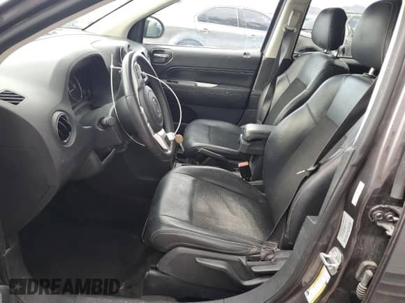 2017 Jeep Compass Latitude with VIN 1C4NJCEA5HD115980, listed as a Copart auction lot 80718455 with 56,031 mi miles and Salvage title. Bid and sale history available at DreamBid. Image 7.