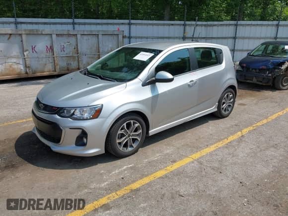 2018 Chevrolet Sonic LT with VIN 1G1JD6SHXJ4125976, listed as a IAAI auction lot 42454921 with 46,012 mi miles and . Bid and sale history available at DreamBid. Image 2.