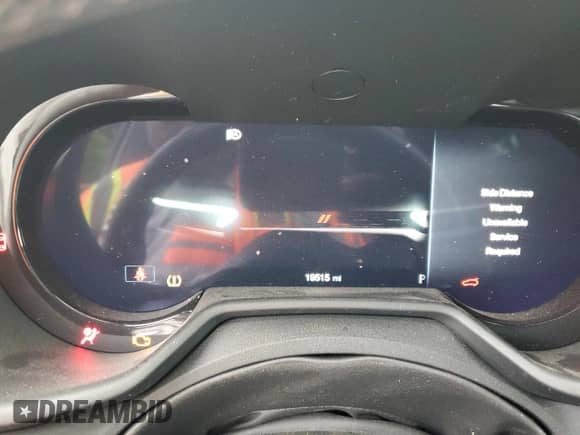 2023 Dodge Hornet GT Plus with VIN ZACNDFBN3P3A07106, listed as a Copart auction lot 60808475 with 19,515 mi miles and Salvage title. Bid and sale history available at DreamBid. Image 9.