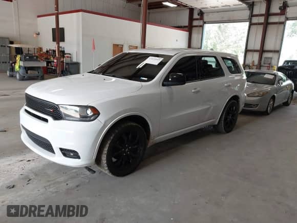 2019 Dodge Durango GT Plus with VIN 1C4RDJDG2KC692286, listed as a IAAI auction lot 42619545 with 53,498 mi miles and . Bid and sale history available at DreamBid. Image 17.