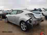 2013 Hyundai Veloster w/Gray Int z VIN KMHTC6AD5DU136899, wystawiony jako Copart lot #66874144 z przebiegiem 89 446 mil mil oraz Szkoda całkowita • Salvage title. Historia ofert i sprzedaży dostępna na DreamBid. Obrazek 2.