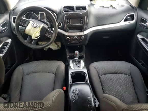 2015 Dodge Journey SXT with VIN 3C4PDCBG6FT524831, listed as a Copart auction lot 81412875 with 140,110 mi miles and Salvage title. Bid and sale history available at DreamBid. Image 8.
