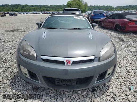 2008 Saturn Sky Red Line with VIN 1G8MG35X18Y132969, listed as a Copart auction lot 57549015 with 75,916 mi miles and Salvage title. Bid and sale history available at DreamBid. Image 5.