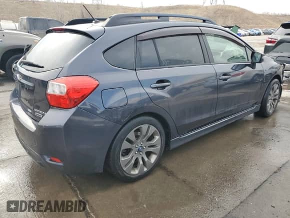 2015 Subaru Impreza Special Sports Premium z VIN JF1GPAT62FG282499, wystawiony jako Copart lot #48061775 z przebiegiem Nie podano mil oraz Szkoda całkowita • Salvage title. Historia ofert i sprzedaży dostępna na DreamBid. Obrazek 3.