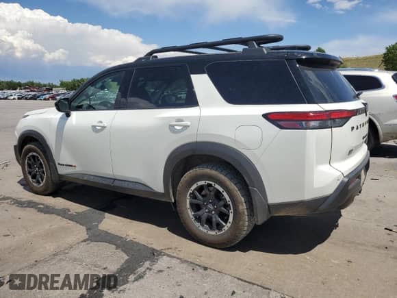 2024 Nissan Pathfinder Rock Creek с VIN 5N1DR3BD0RC255926, выставлен на аукционе Copart как лот 63526175 с пробегом Не указан миль и Списание • Salvage title. История ставок и продаж доступна на DreamBid. Изображение 2.