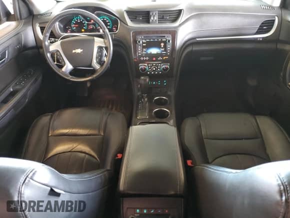 2016 Chevrolet Traverse LTZ с VIN 1GNKRJKDXGJ341387, выставлен на аукционе Copart как лот 60901535 с пробегом 134 866 миль миль и Списание • Salvage title. История ставок и продаж доступна на DreamBid. Изображение 8.