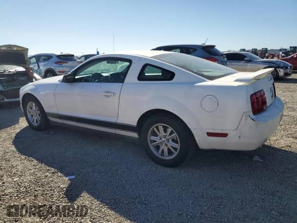 2005 Ford Mustang Deluxe with VIN 1ZVFT80N855149419, listed as a Copart auction lot 90728375 with 200,817 mi miles and Salvage title. Bid and sale history available at DreamBid. Image 2.